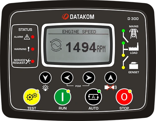 Napredni kontrolni sistem D-300 za agregate - OM Generator